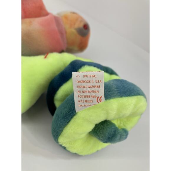 Ty Beanie Babies Reptile Bundle (3pcs) Rainbow, Iggy And Hissy - Picture 16 of 16